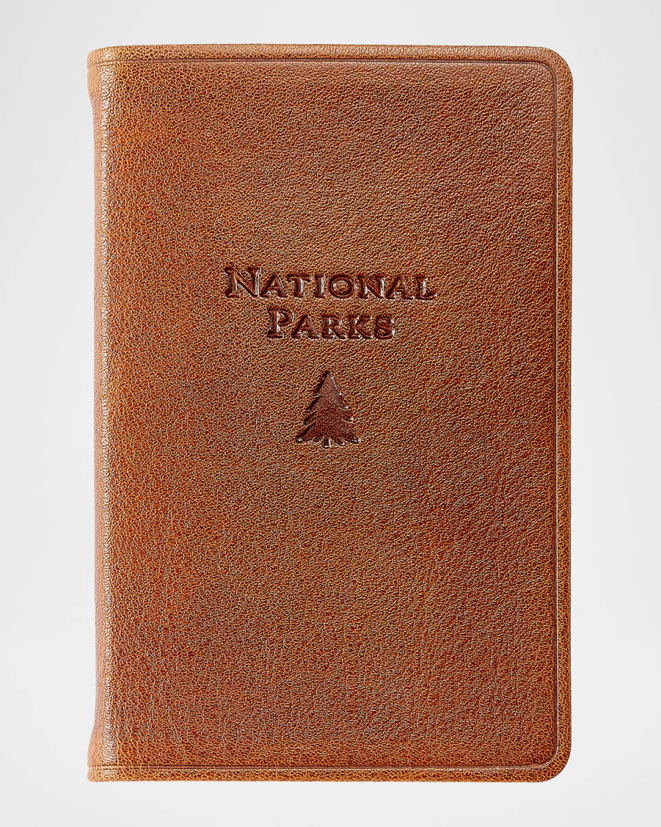 National Parks Leather-Bound Pocket Atlas